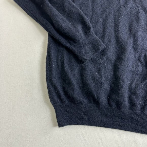 Rodd and Gunn Sweater Mens Size 2XL Wool Cashmere Blend Navy Blue Long Sleeve - Picture 5 of 8